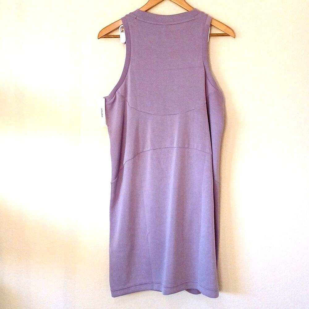 Ododos Lavender Athletic Dress Kangaroo Pocket New - Picture 2 of 6